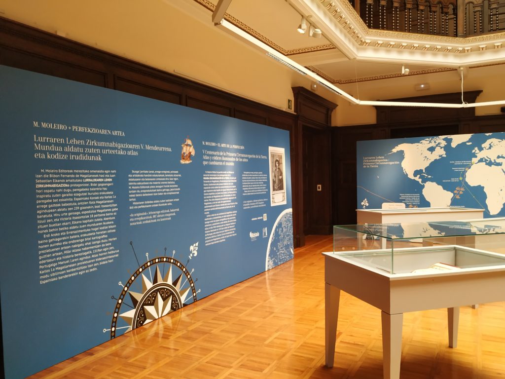 Elcano Exhibition – Biblioteca Foral de Bizkaia
